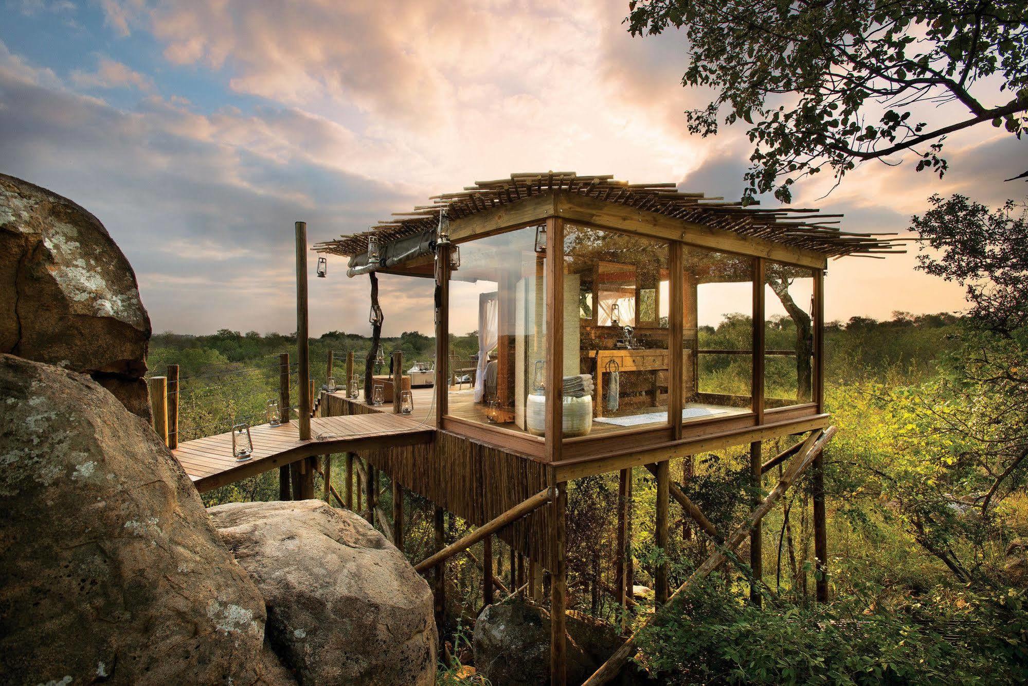 Lion Sands - Tinga Lodge Скукуза Екстериор снимка